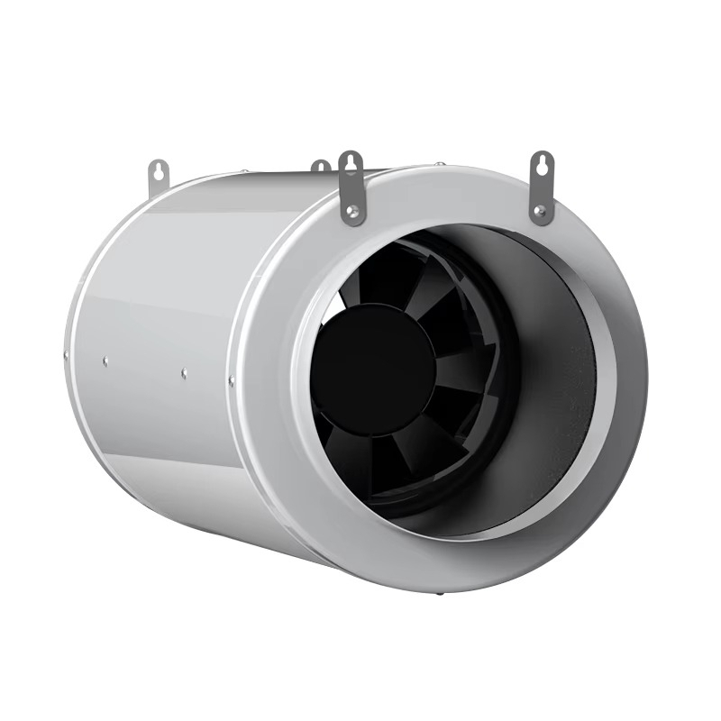 Inline Duct Fan 8 Inch - مروحة أنبوبية صامتة ثنائية السرعة بقطر