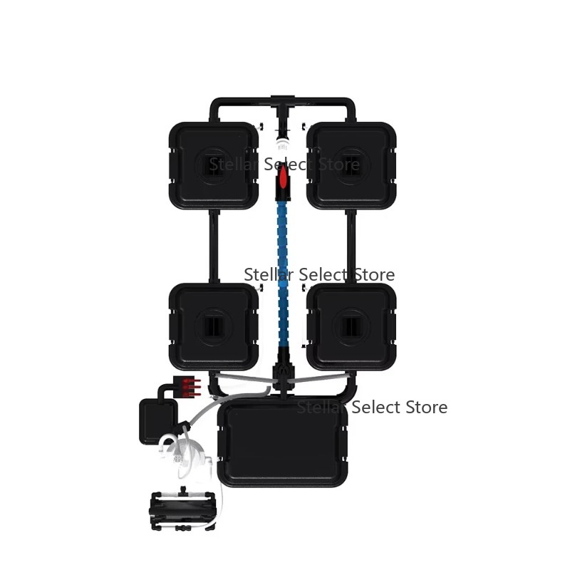 Dwc Bucket System 5 Gallon - نظام ري الحدائق الأوتوماتيكي Dwc المائية