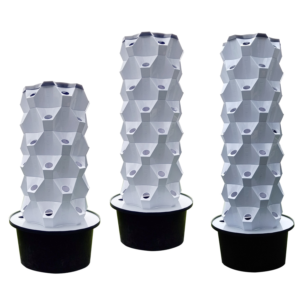 Hydroponic Tower Garden - نظام زراعة عمودي هيدروبوني للبيوت الزجاجية،