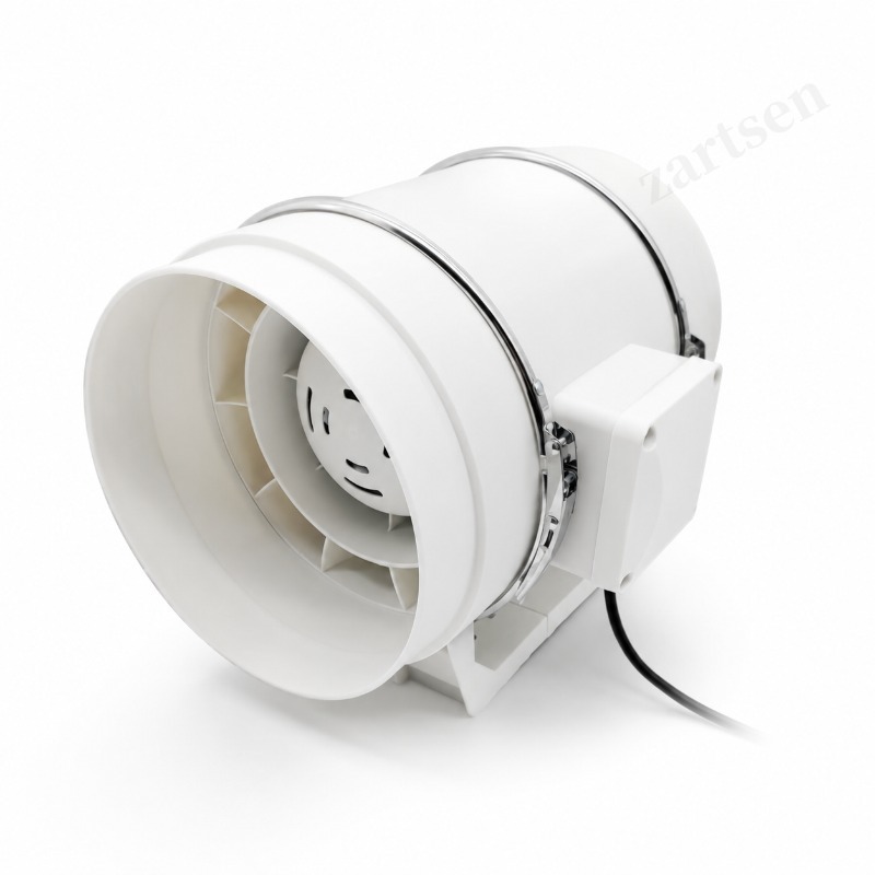 Inline Duct Fan 8 Inch - مروحة عادم قوية صامتة مقاس 8