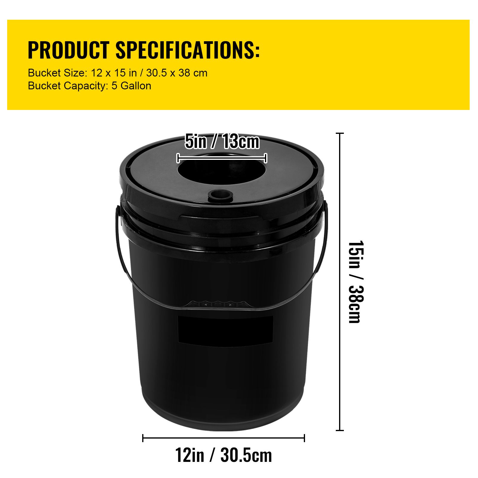 Dwc Bucket System 5 Gallon - نظام الزراعة المائية DWC، سعة 5