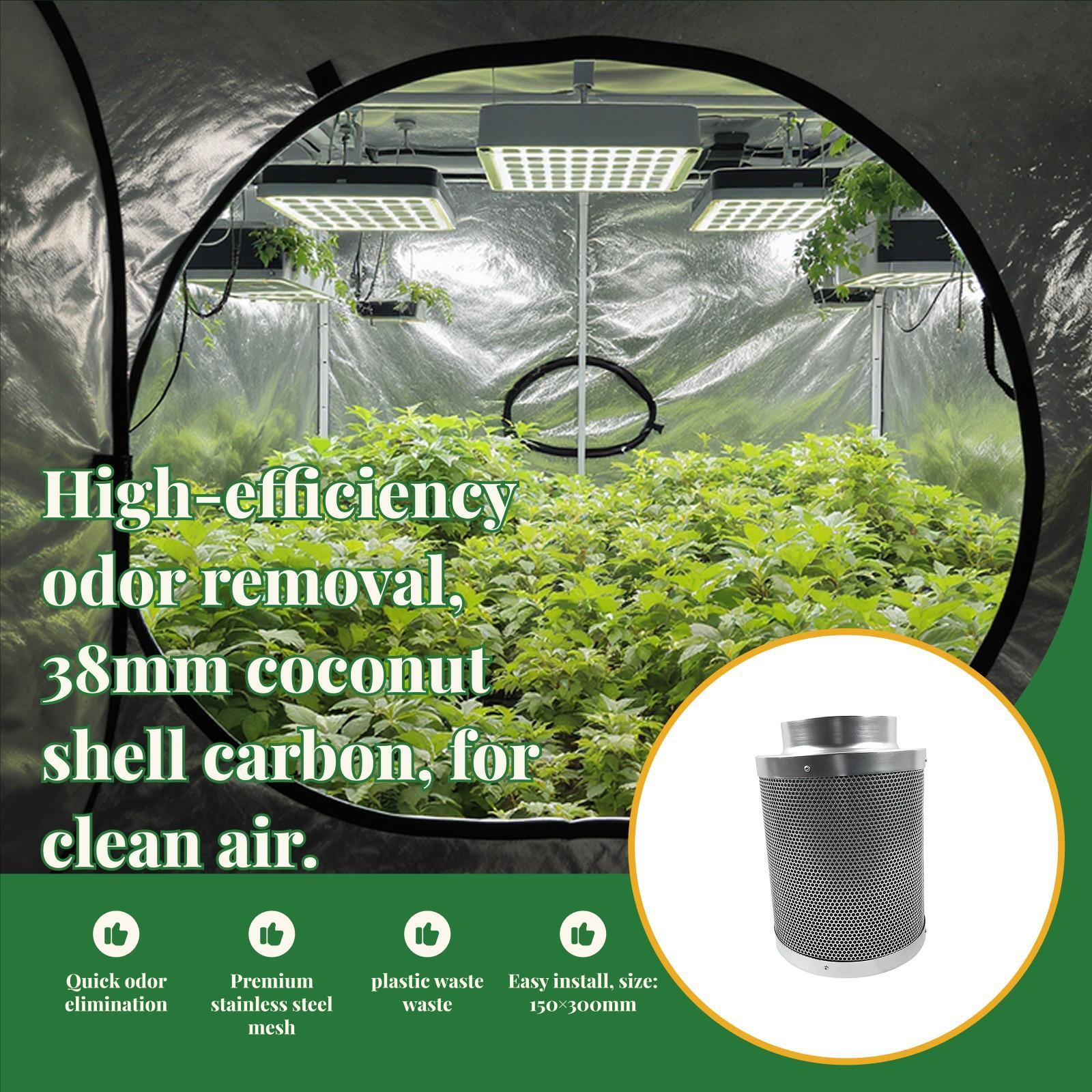 Carbon Filter Grow 6 Inch - مروحة داخلية 6 بوصات مع فلتر