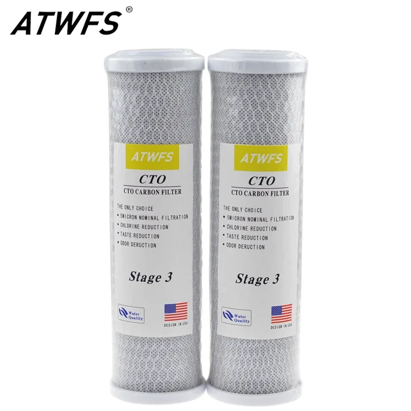 Carbon Filter Grow 6 Inch - 2 قطعة فلتر مياه عالمي فلتر