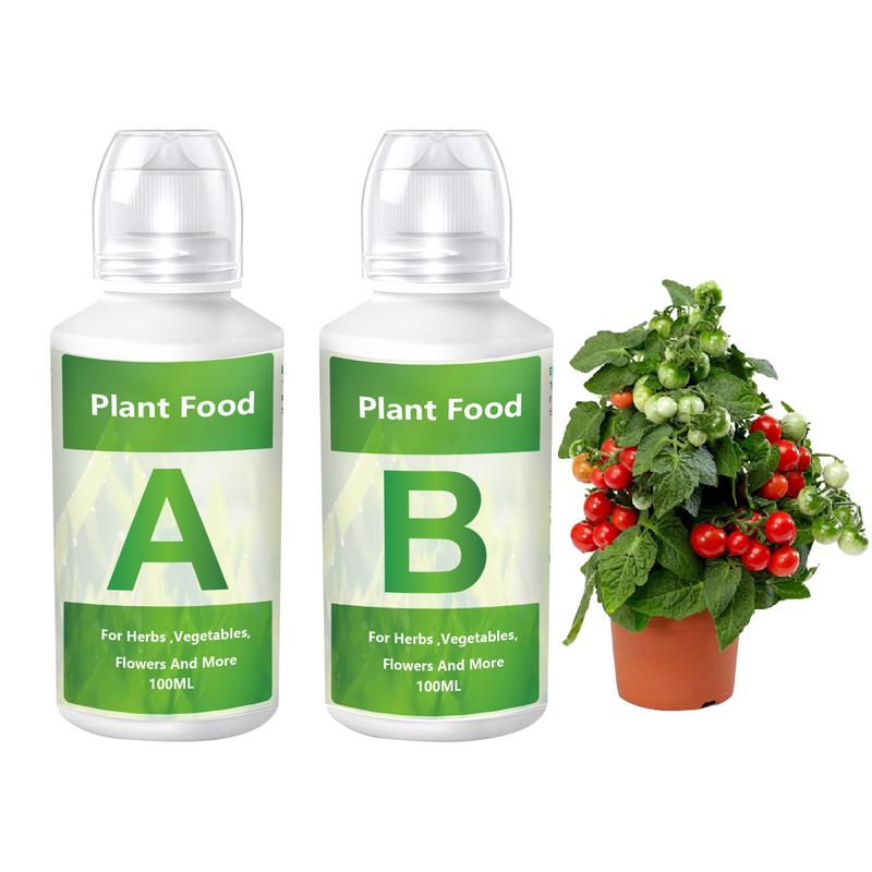 Hydroponic Nutrient A B Set - 2 قطعة/المجموعة العامة المائية المغذيات السائل