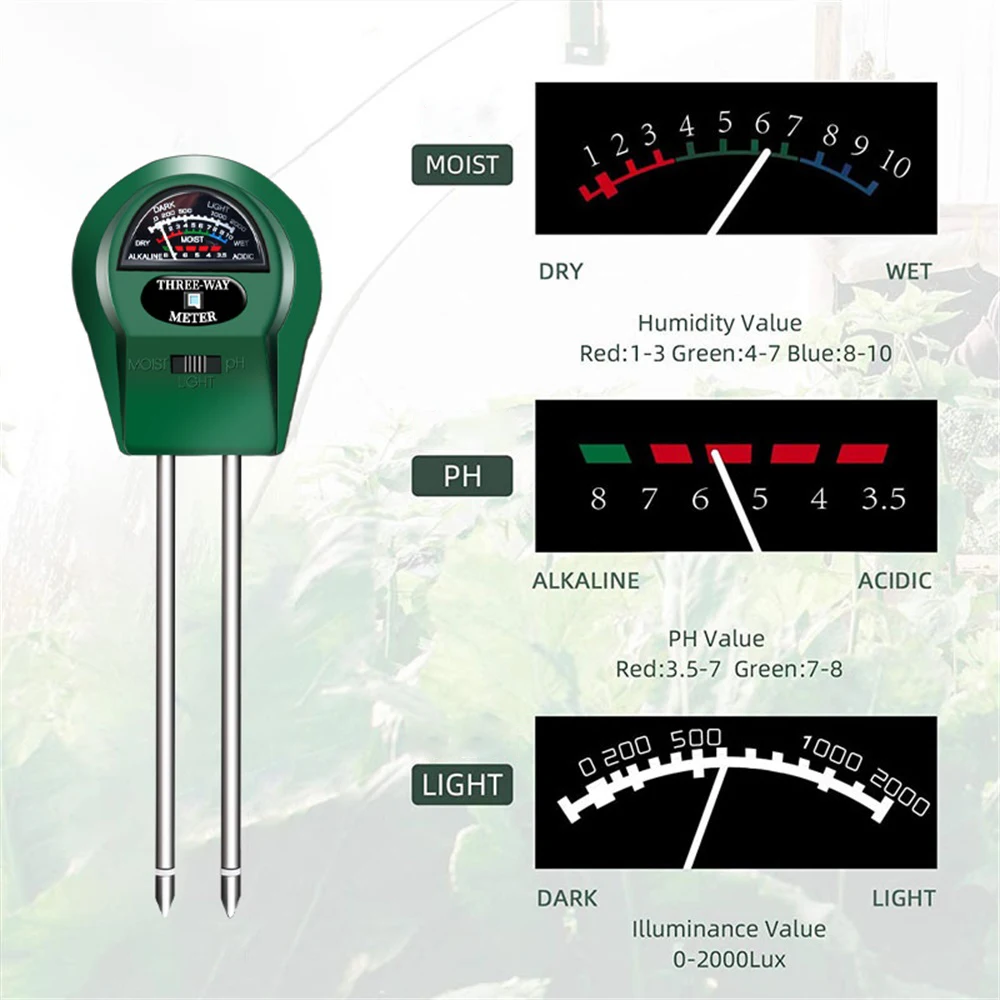 جهاز اختبار التربة 3 في 1 لقيا - مراجعة Ph Ec Meter Hydroponic وسعره