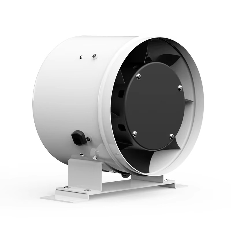 مروحة أنبوبية صناعية مخفية بتد - مراجعة Inline Duct Fan 8 Inch وسعره