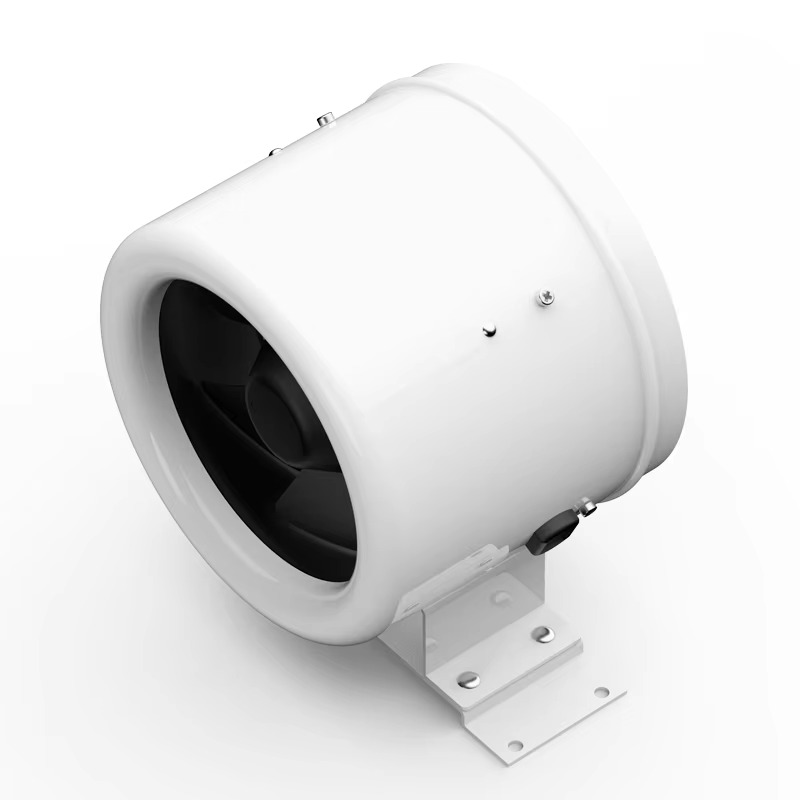 مروحة أنبوبية صناعية مخفية بتد - مراجعة Inline Duct Fan 8 Inch وسعره