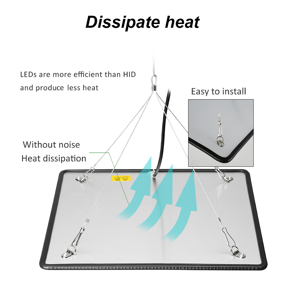 لوحة إضاءة LED للنمو بقوة 1000 - مراجعة Led Grow Light 1000W Full Spectrum وسعره