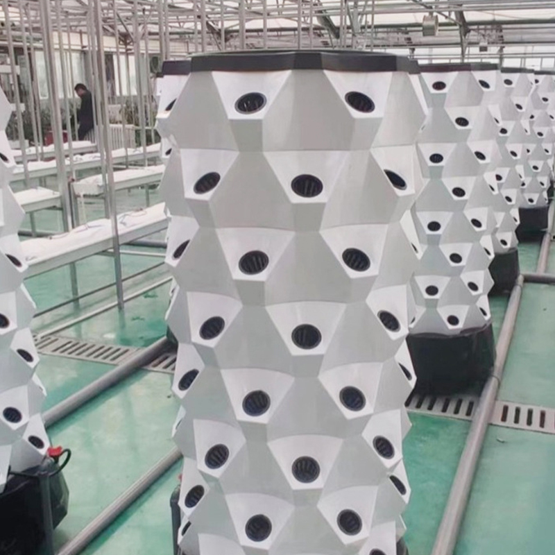 برج الأناناس العمودي حديقة نظا - مراجعة Hydroponic Tower Garden وسعره