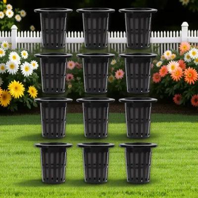 50 قطعة من سلال الزراعة المائي - مراجعة Hydroponic Net Pots 3 Inch وسعره