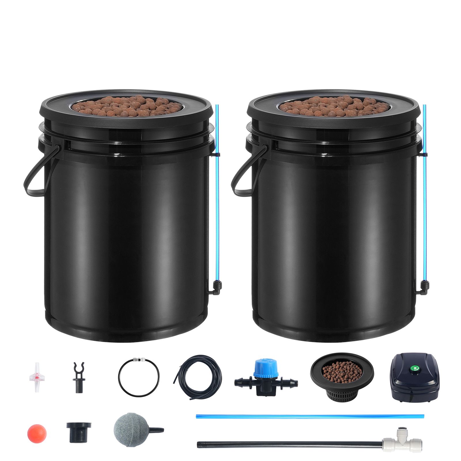 نظام زراعة مائية من نوع DWC، ن - مراجعة Dwc Bucket System 5 Gallon وسعره
