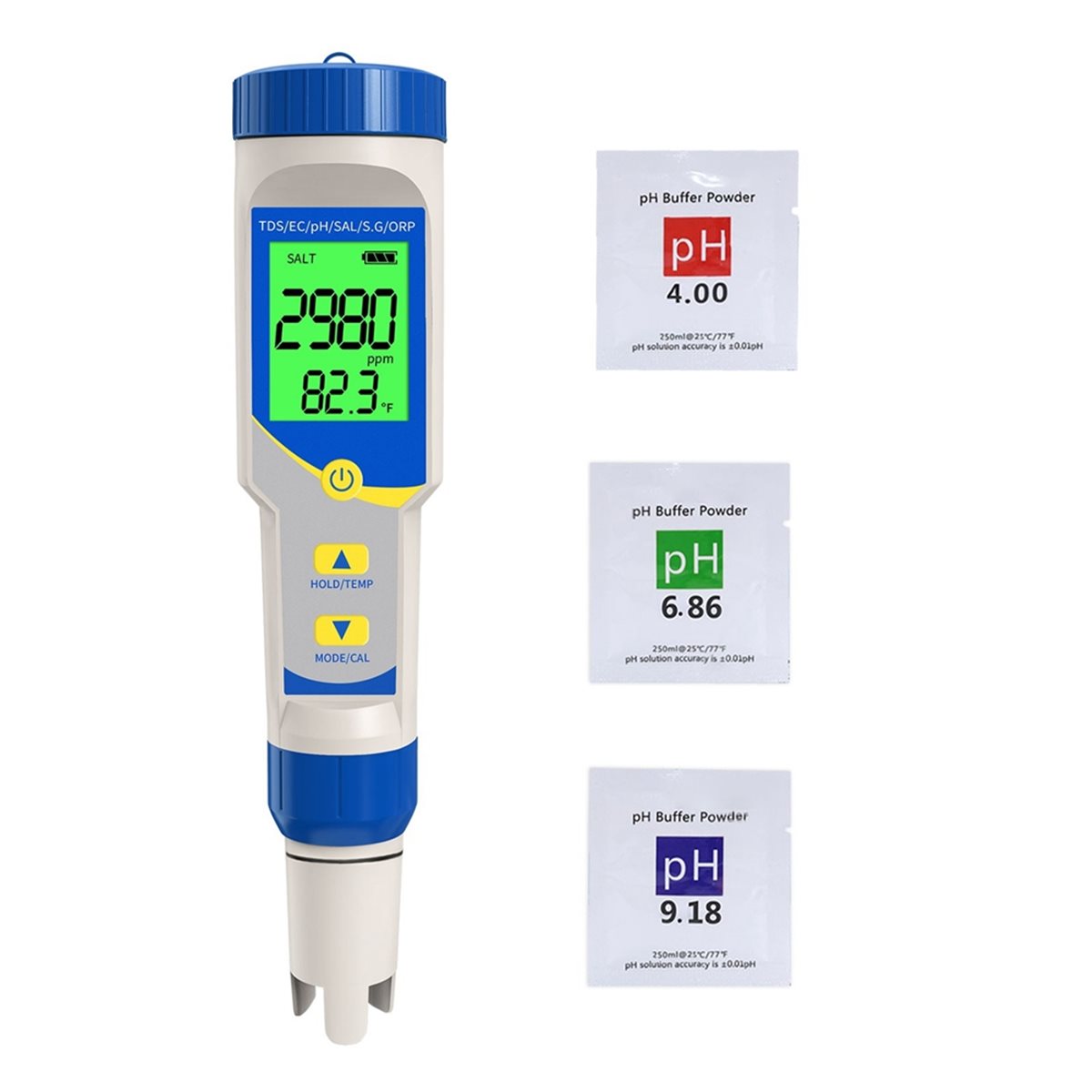جهاز قياس الحموضة (ABAB) 7 في  - مراجعة Ph Ec Meter Hydroponic وسعره