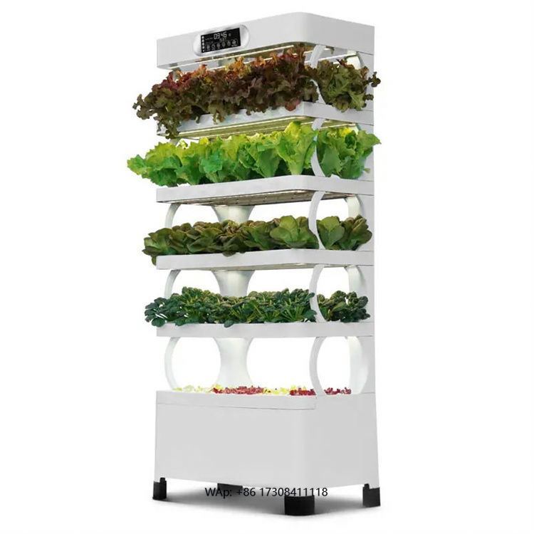نظام زراعة هيدروبونيك عمودي لل - مراجعة Hydroponic Tower Garden وسعره