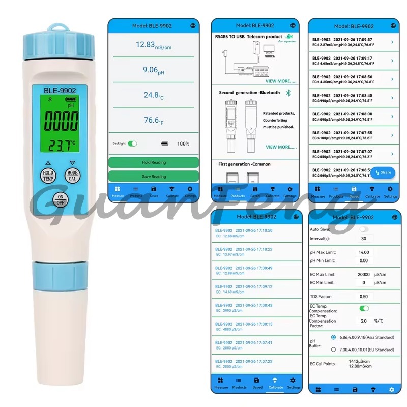 جهاز قياس جودة المياه الرقمي م - مراجعة Ph Ec Meter Hydroponic وسعره