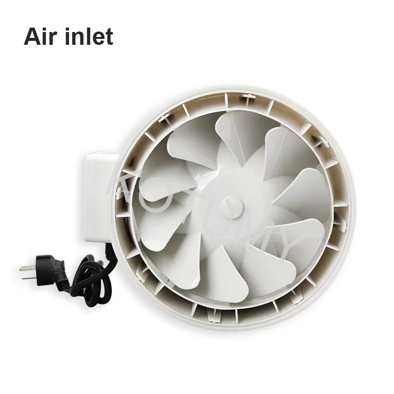 مستخرج أنابيب أنابيب مضمنة منز - مراجعة Inline Duct Fan 8 Inch وسعره