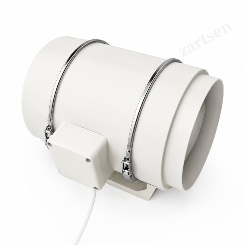 مروحة عادم قوية صامتة مقاس 8 ب - مراجعة Inline Duct Fan 8 Inch وسعره