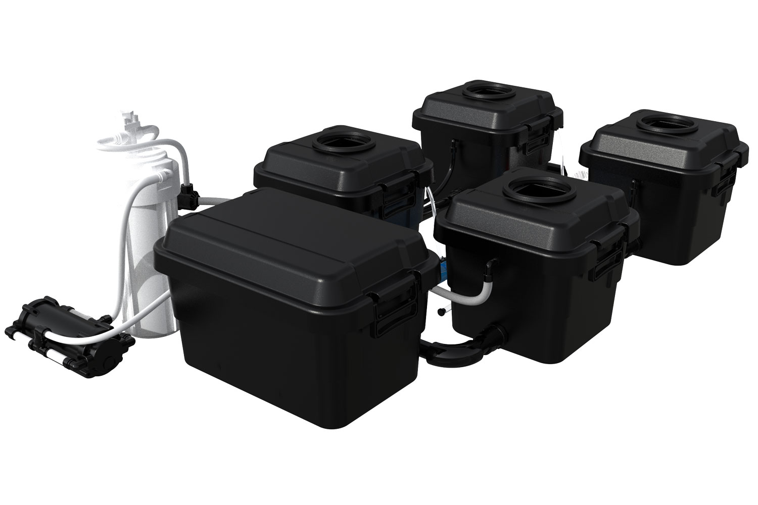 نظام ري الحدائق الأوتوماتيكي D - مراجعة Dwc Bucket System 5 Gallon وسعره