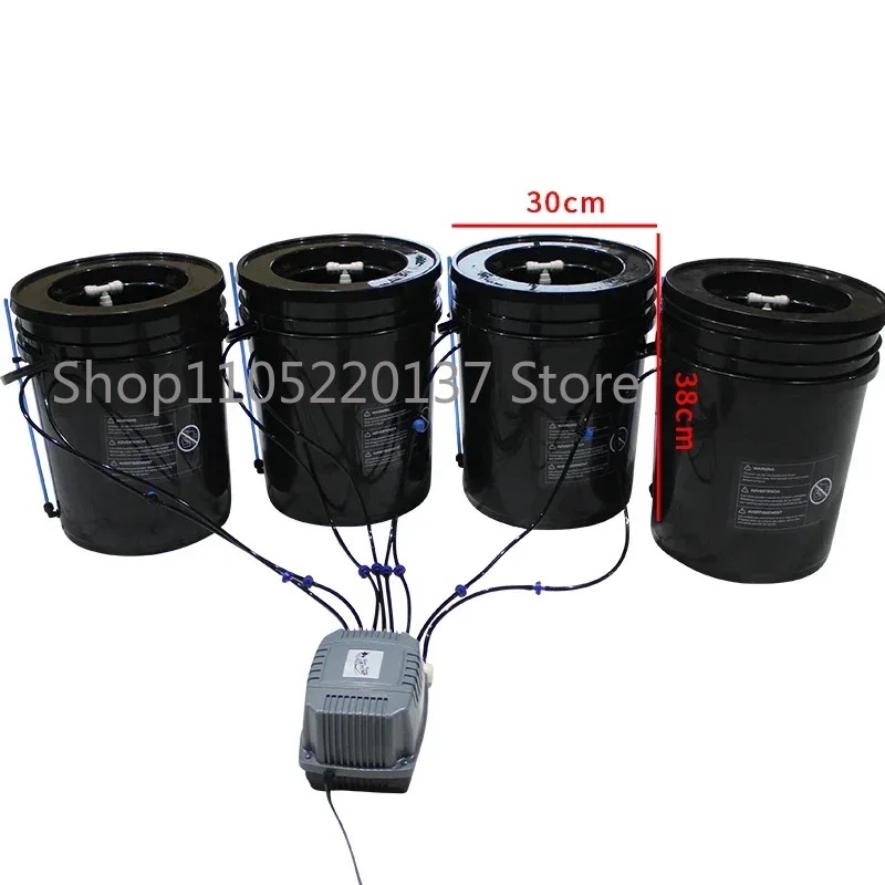 نظام الزراعة المائية بالتنقيط  - مراجعة Dwc Bucket System 5 Gallon وسعره