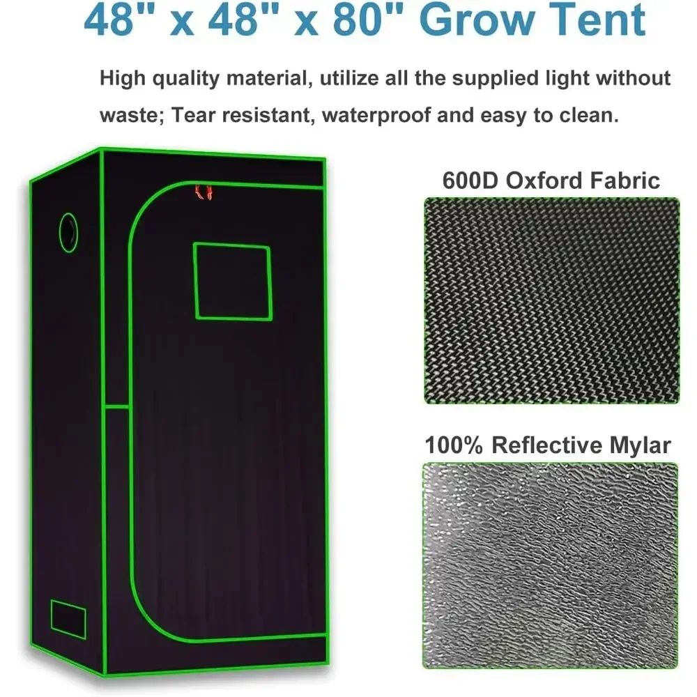 خيمة زراعة داخلية عالية الانعك - مراجعة Grow Tent 4X4 Mylar وسعره
