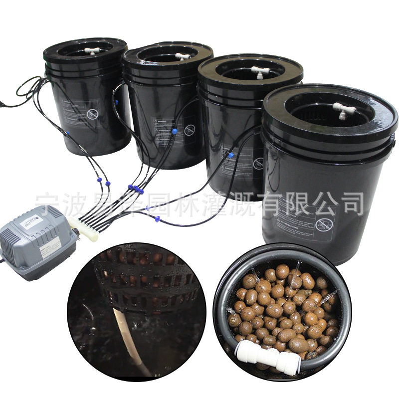 نظام هيدروبونيك بالتنقيط المتد - مراجعة Dwc Bucket System 5 Gallon وسعره