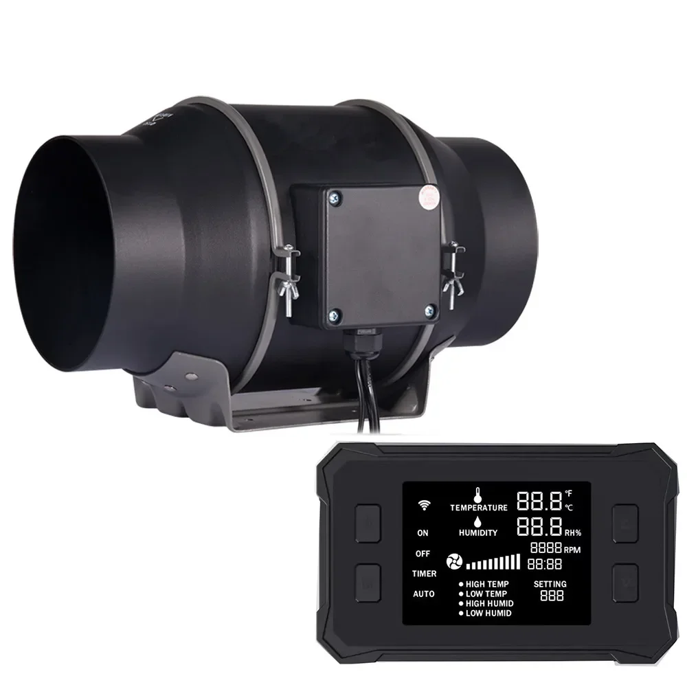 BAVA 2024 Alexa 8 بوصة APP الذ - مراجعة Inline Duct Fan 8 Inch وسعره