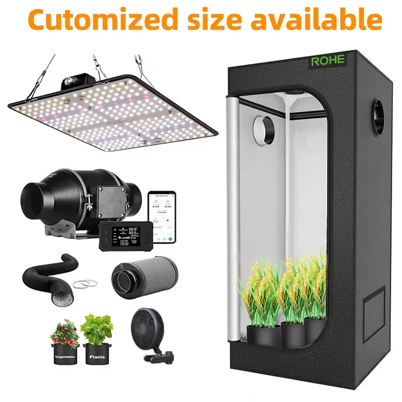 خيمة زراعة داخلية صغيرة متوفرة - مراجعة Grow Tent 4X4 Mylar وسعره