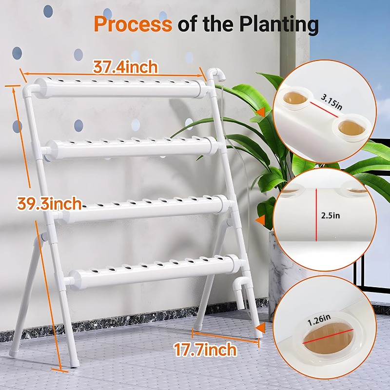 مجموعة نظام زراعة الزراعة الما - مراجعة Hydroponic Growing System 36 Site وسعره