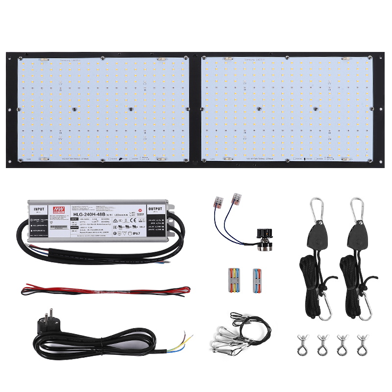 120 واط 240 واط 320 واط 480 وا - مراجعة Grow Light Quantum Board 480W وسعره