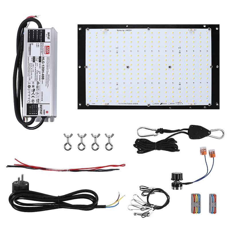 120 واط 240 واط 320 واط 480 وا - مراجعة Grow Light Quantum Board 480W وسعره