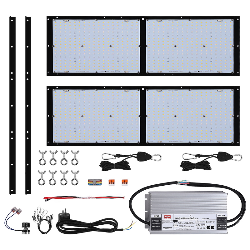 120 واط 240 واط 320 واط 480 وا - مراجعة Grow Light Quantum Board 480W وسعره