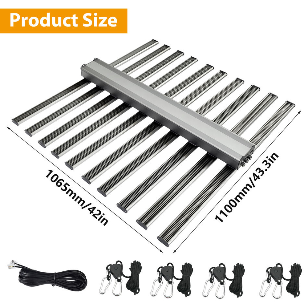 شريط إضاءة LED للنمو LM301B بق - مراجعة Led Grow Light Bar 640W وسعره