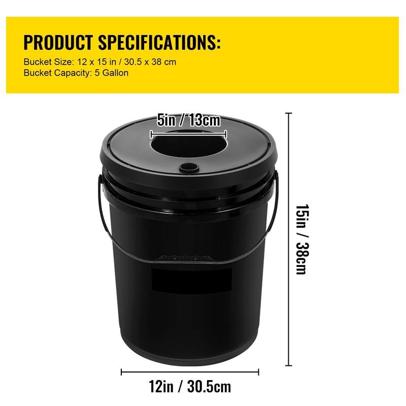 نظام زراعة مائية، 5 دلاء سعة 5 - مراجعة Deep Water Culture Kit وسعره
