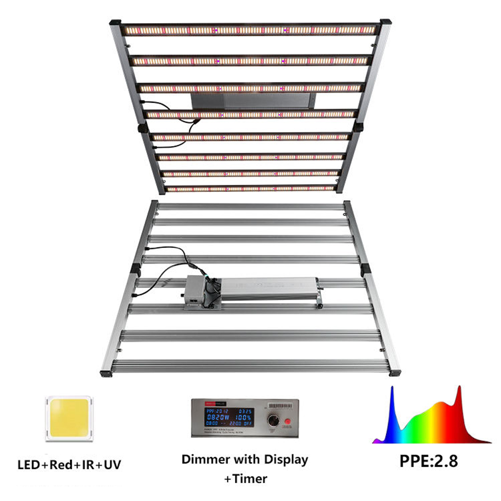 600 واط 800 واط 1000 واط LED ت - مراجعة Led Grow Light 1000W Full Spectrum وسعره