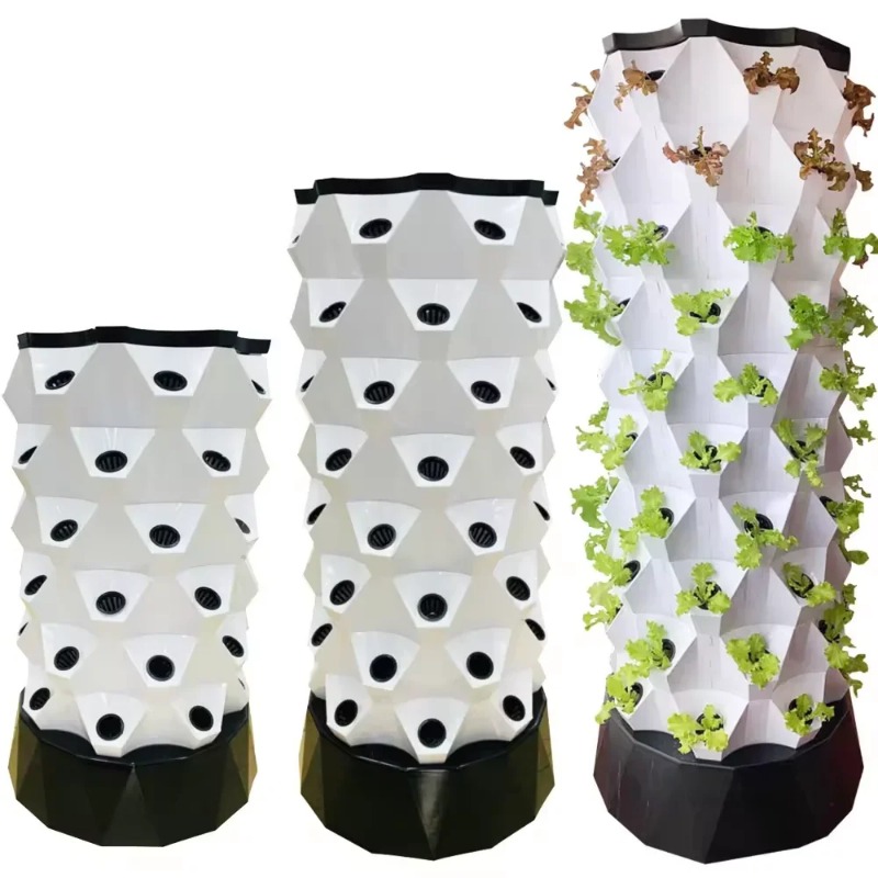 الدفيئة الزراعية الجديدة نظام  - مراجعة Hydroponic Tower Garden وسعره