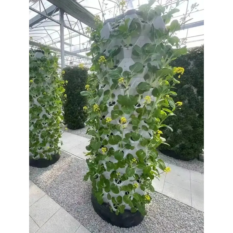 الدفيئة الزراعية الجديدة نظام  - مراجعة Hydroponic Tower Garden وسعره