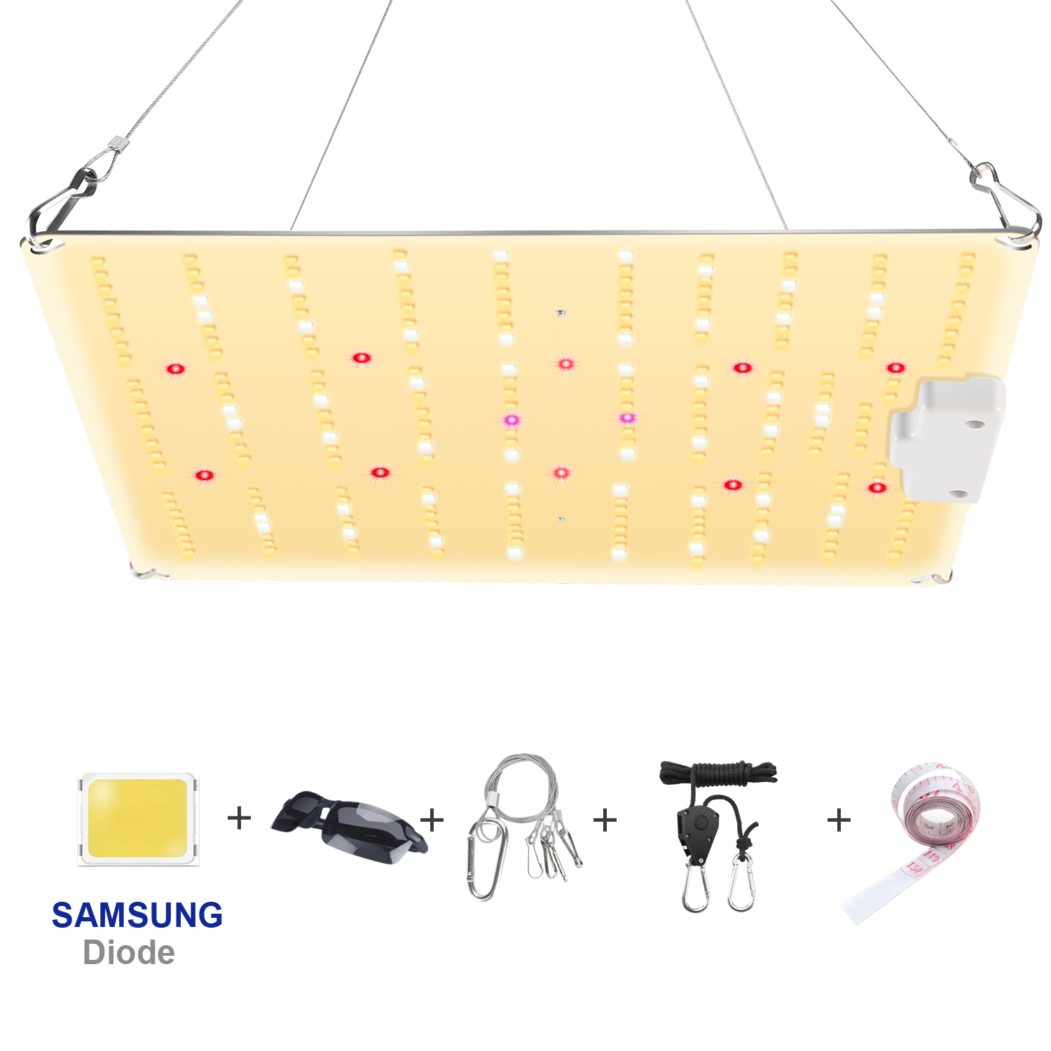 1000 واط LED تنمو ضوء مع سامسو - مراجعة Led Grow Light 1000W Full Spectrum وسعره