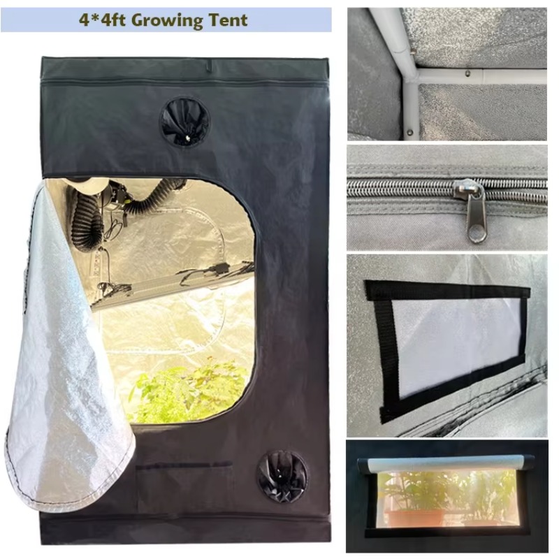 4x4 تزايد خيمة مجموعة كاملة 48 - مراجعة Carbon Filter Grow 6 Inch وسعره
