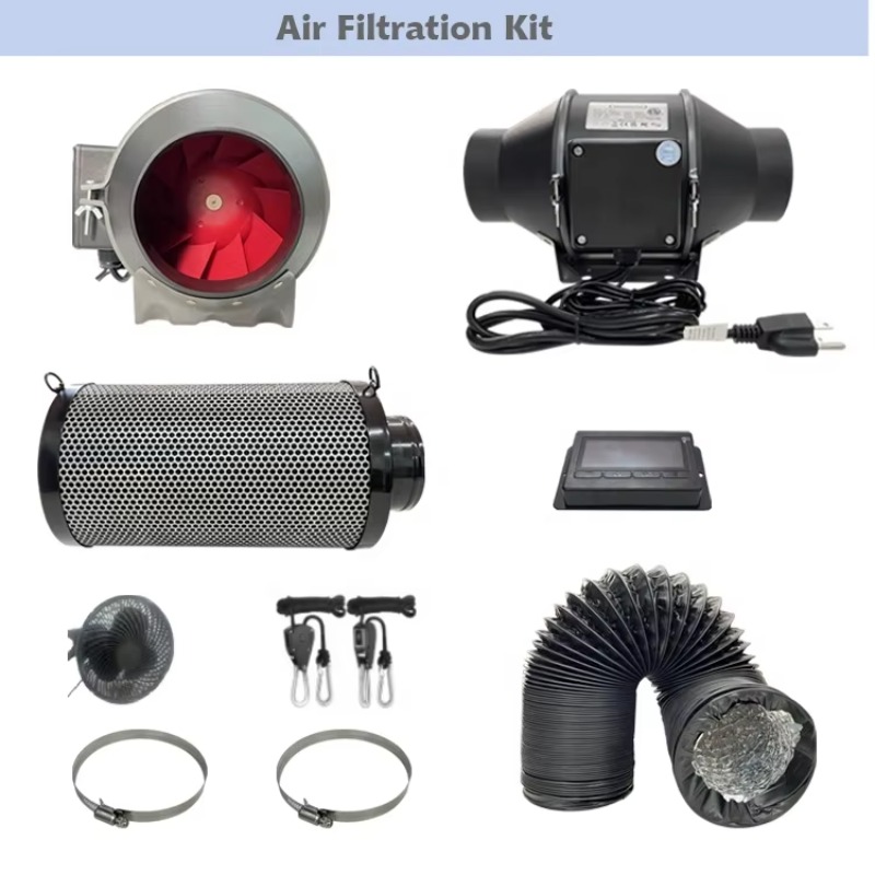 4x4 تزايد خيمة مجموعة كاملة 48 - مراجعة Carbon Filter Grow 6 Inch وسعره