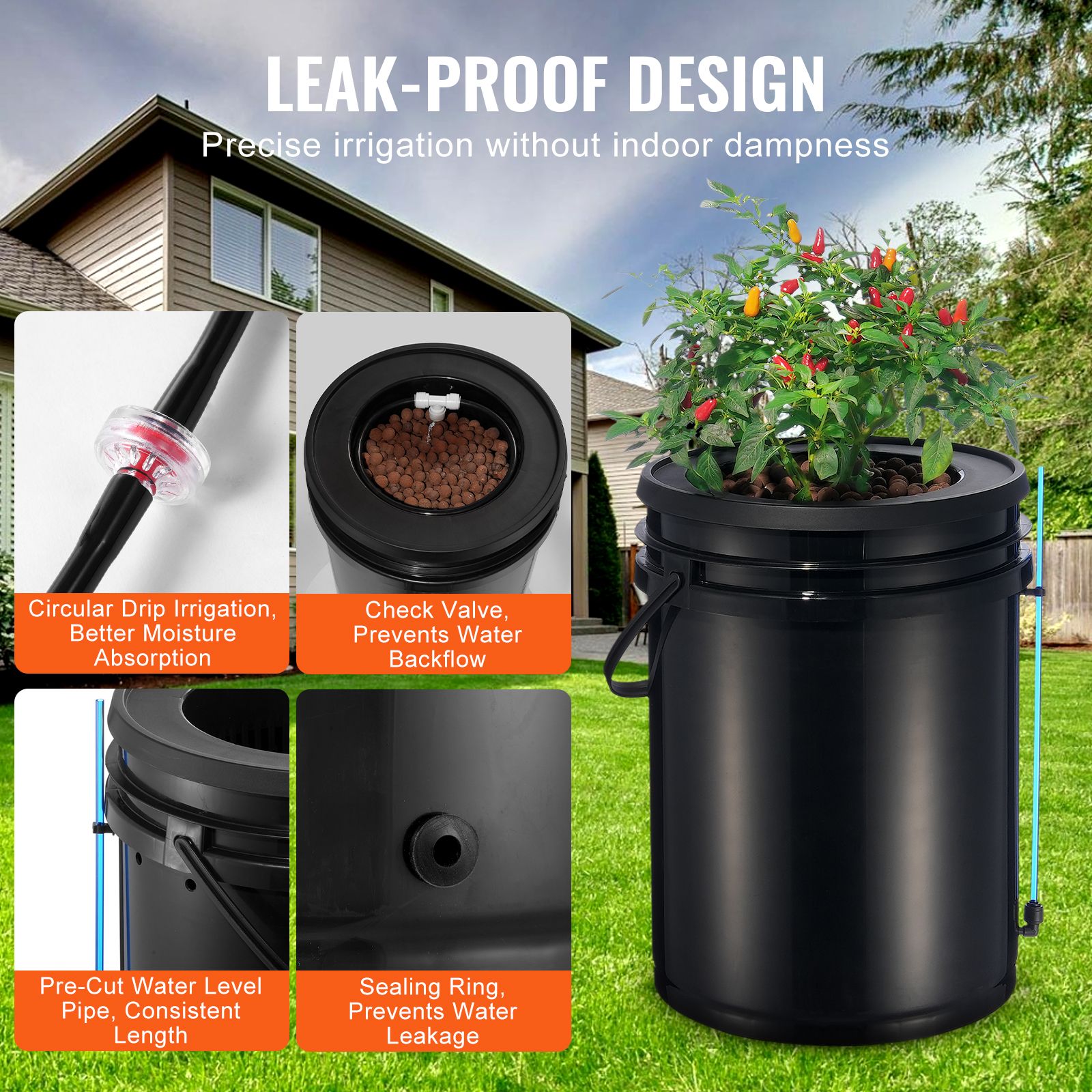 نظام زراعة مائية من نوع DWC، ن - مراجعة Dwc Bucket System 5 Gallon وسعره