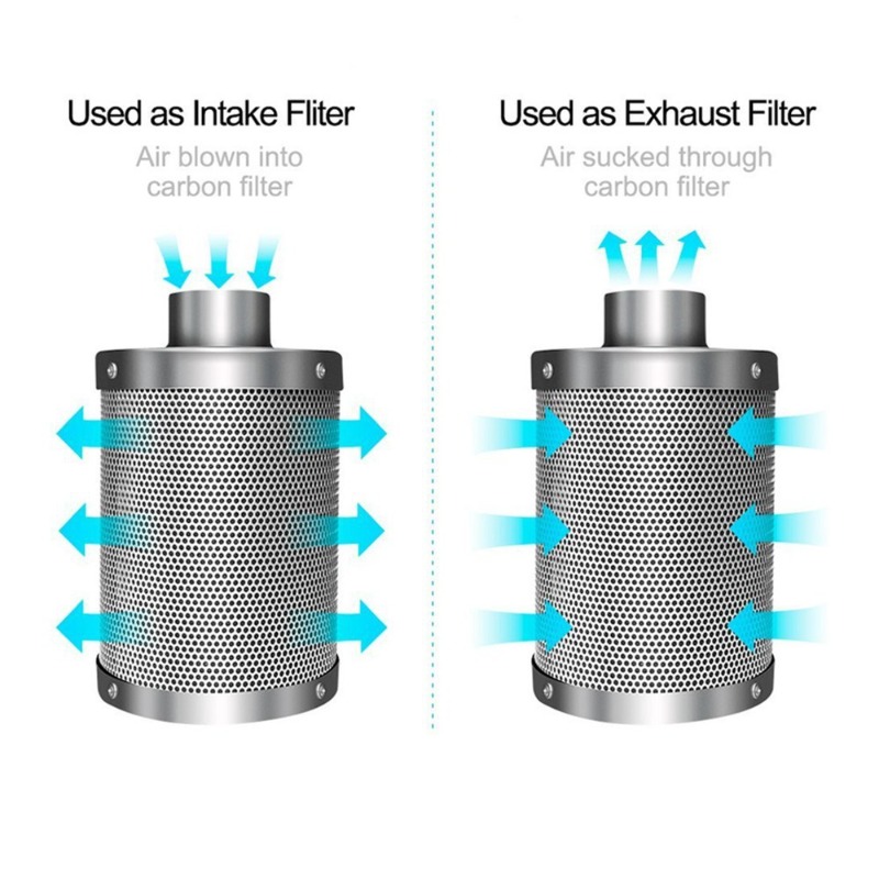 فلتر هواء كربوني داخلي مقاس 4/ - مراجعة Carbon Filter Grow 6 Inch وسعره