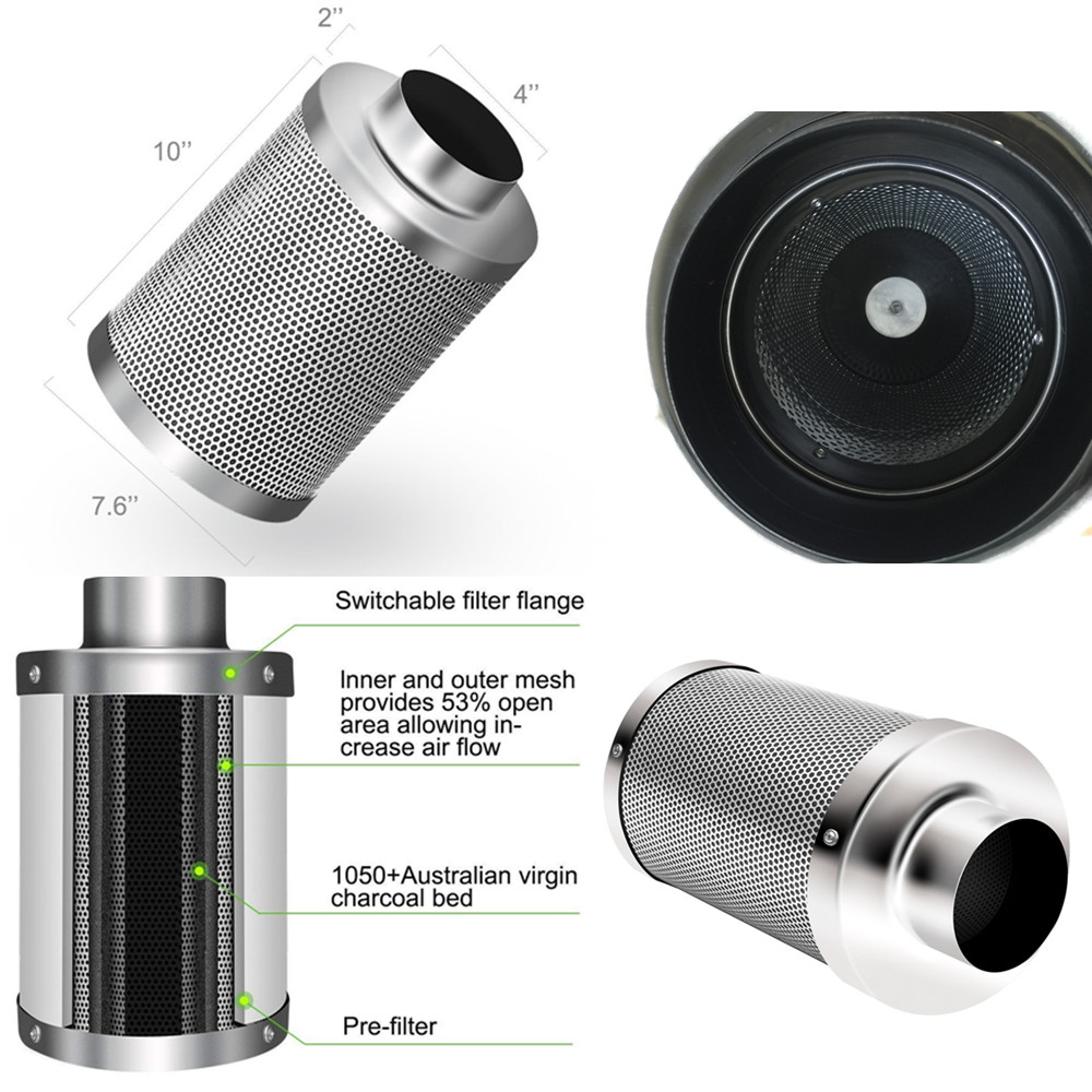 مراوح طرد مركزي مع فلتر هواء م - مراجعة Carbon Filter Grow 6 Inch وسعره
