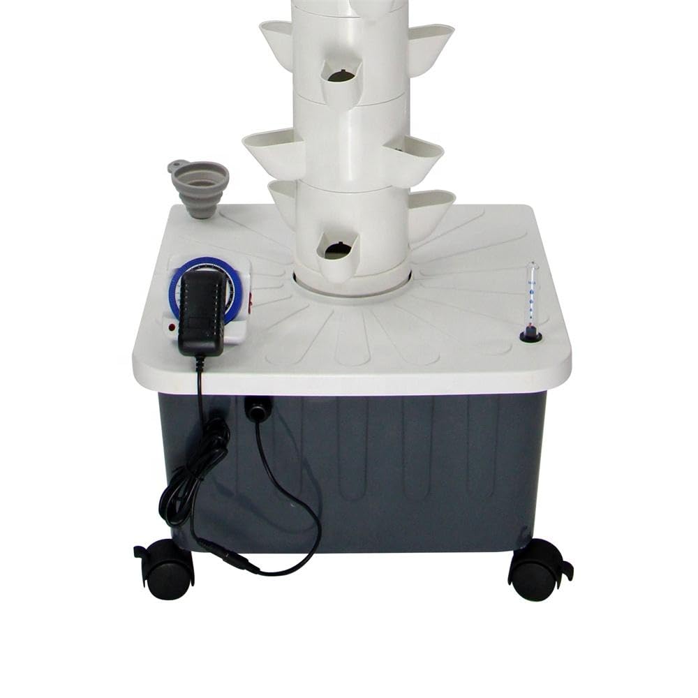 برج زراعة عمودي هيدروبوني للنب - مراجعة Hydroponic Tower Garden وسعره