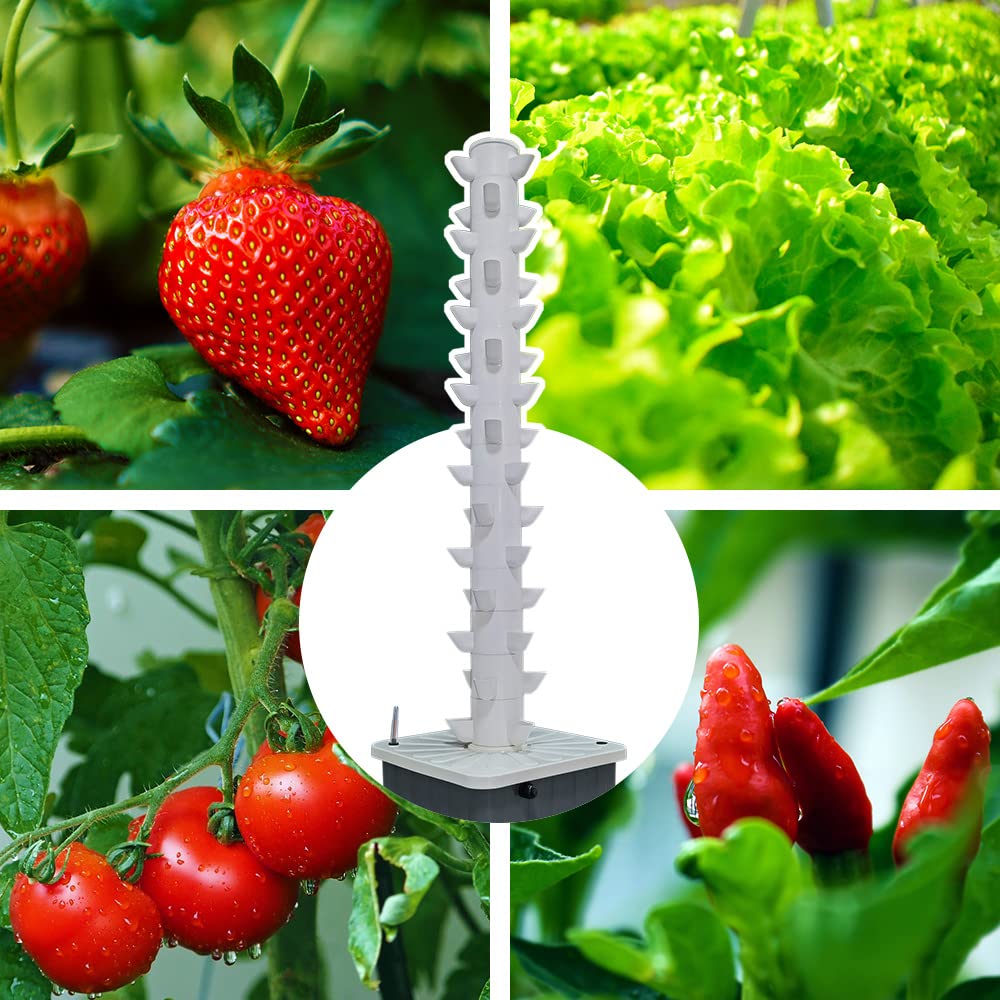 برج زراعة عمودي هيدروبوني للنب - مراجعة Hydroponic Tower Garden وسعره