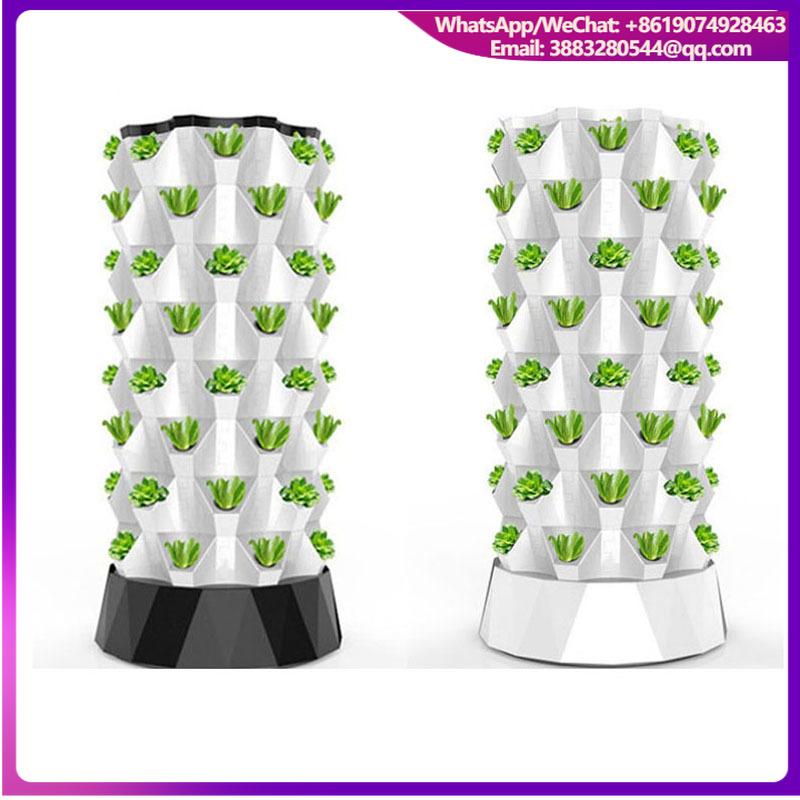 برج زراعة الأناناس العمودي اله - مراجعة Hydroponic Tower Garden وسعره