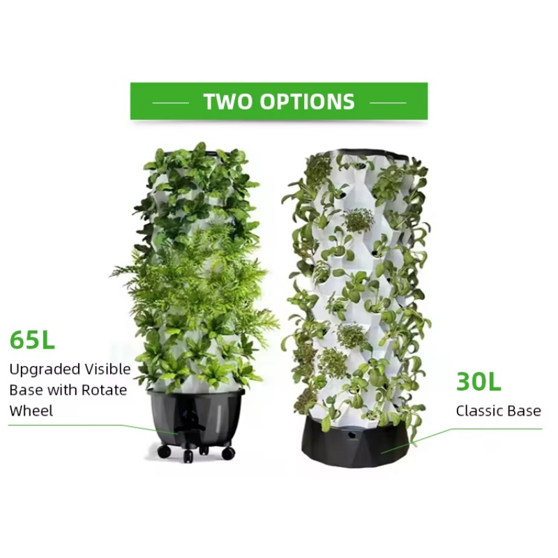 برج زراعة الأناناس العمودي اله - مراجعة Hydroponic Tower Garden وسعره