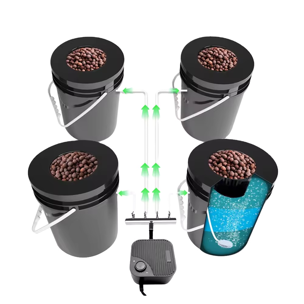 جديد إمدادات المياه مزرعة تربي - مراجعة Dwc Bucket System 5 Gallon وسعره