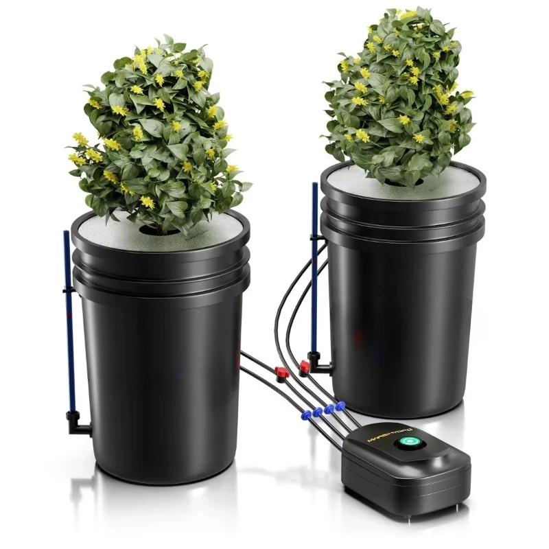 مجموعة نظام الزراعة المائية ال - مراجعة Dwc Bucket System 5 Gallon وسعره