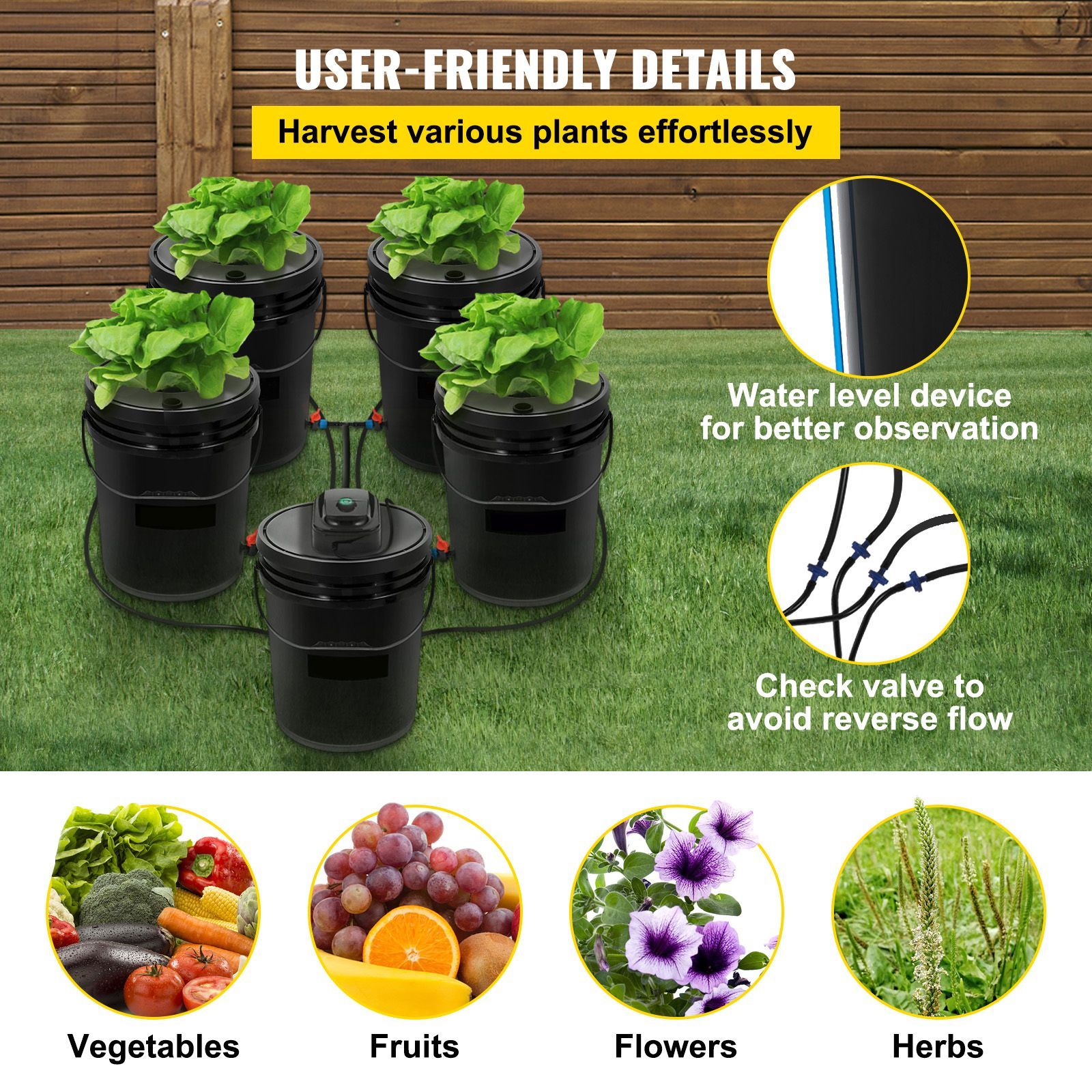 نظام الزراعة المائية DWC، 5 جا - مراجعة Dwc Bucket System 5 Gallon وسعره
