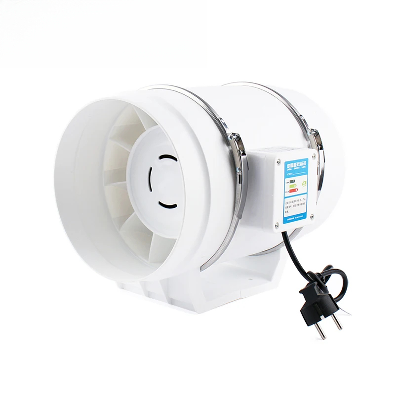 مروحة أنبوبية صامتة للعادم مقا - مراجعة Inline Duct Fan 8 Inch وسعره