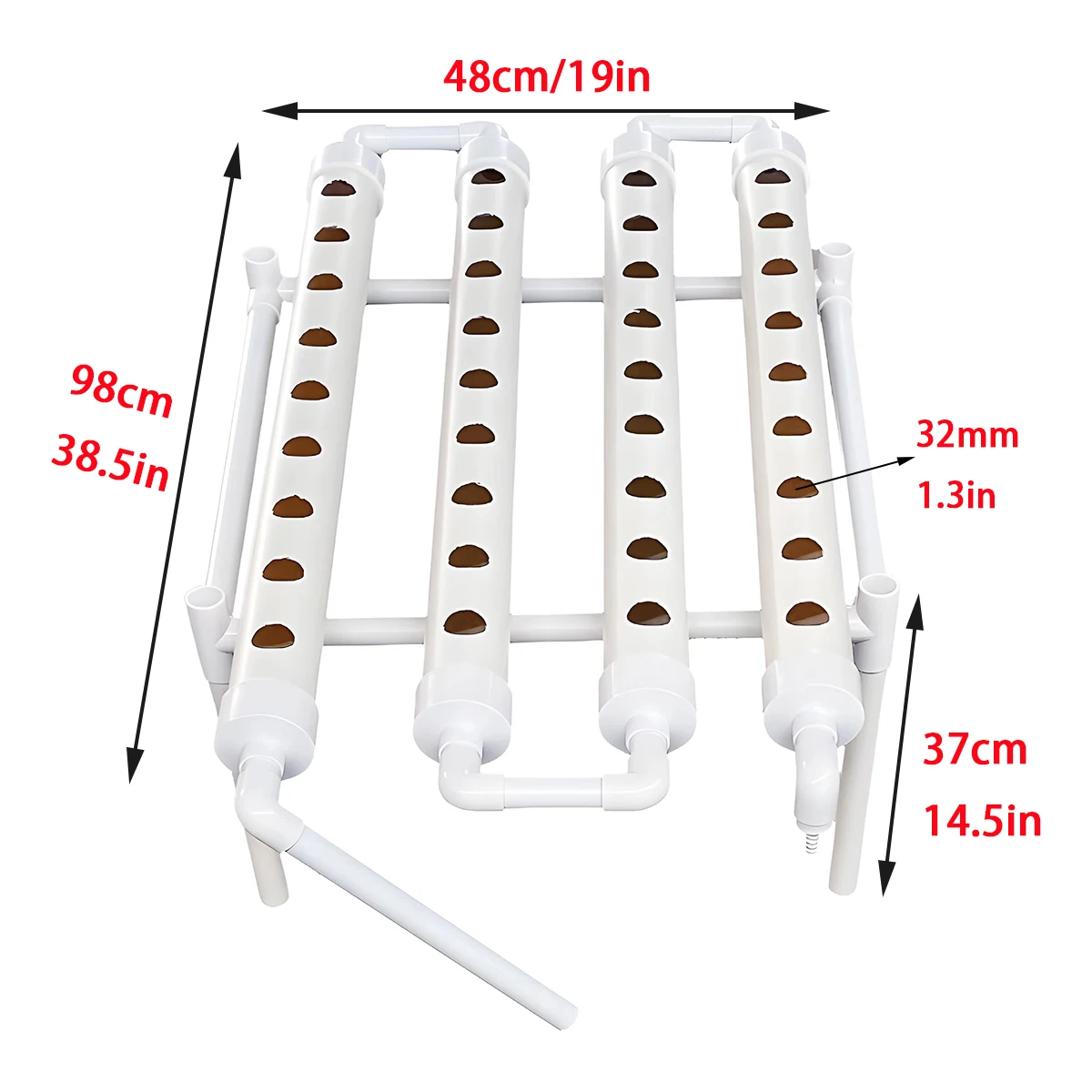 مجموعة أدوات الزراعة المائية 3 - مراجعة Hydroponic Growing System 36 Site وسعره